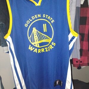 Fanatics Blue and Yellow Golden State Warriors Jersey